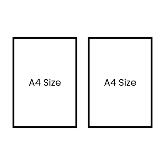 Pair of A4 Size Frames