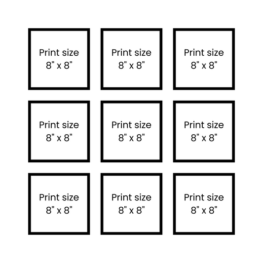 Gridscape – 9 Square Frame