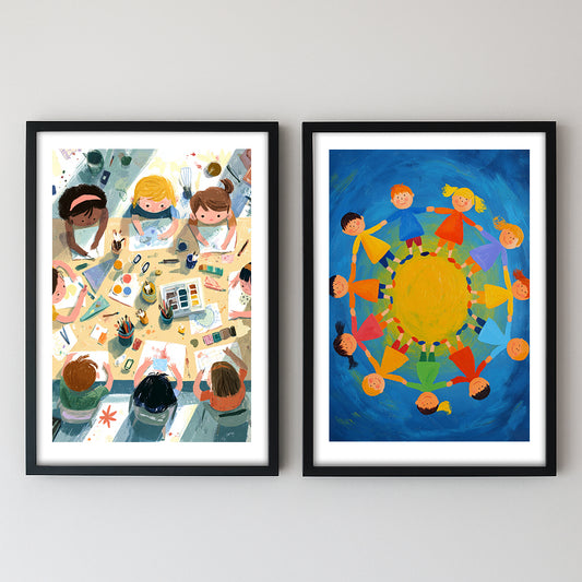 Pair of A4 Size Frames