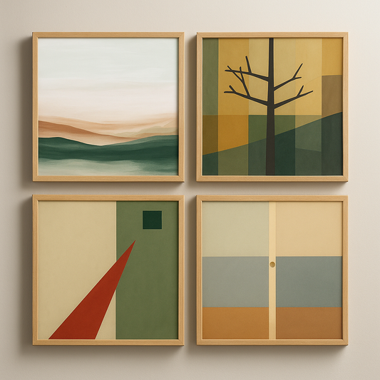 Maple Frame Series - Set of 4