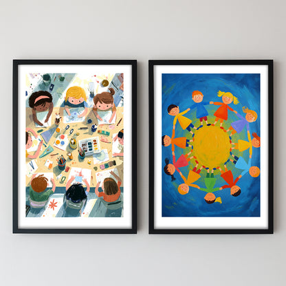 Pair of A4 Size Frames